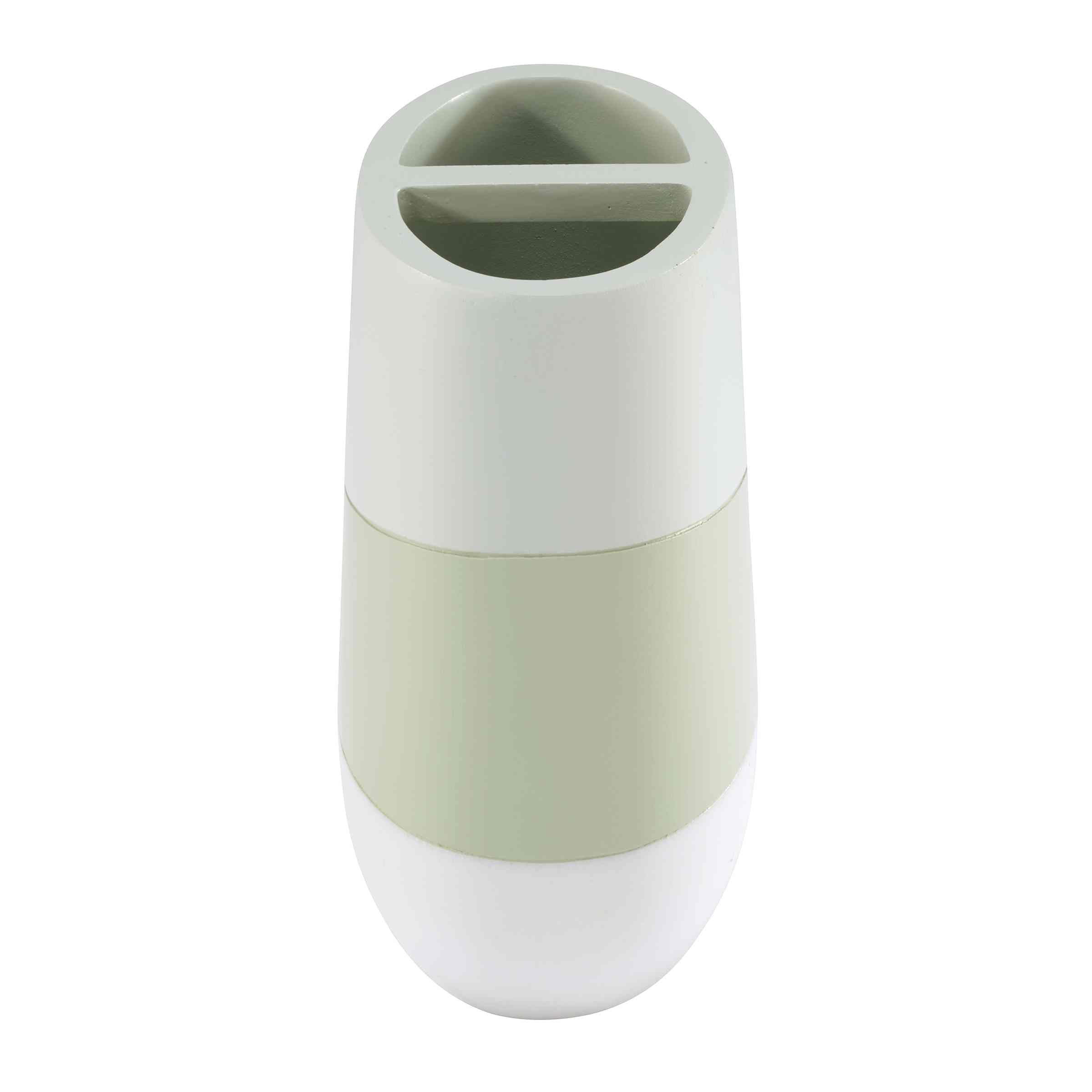 Nicole Miller - Toothbrush Holder, Durable Resin Countertop Accessories, Modern Bathroom Decor (Tropiluxe Collection) - Image 3